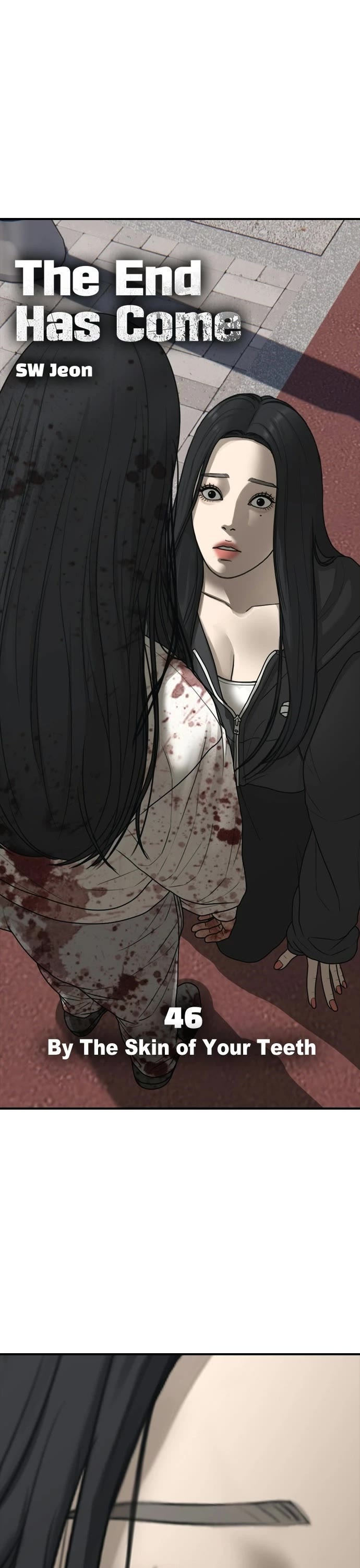 The Apocalypse is Here Chapter 46 page 1 - Chapter 46: Ep. 46 - By The Skin of Your Teeth