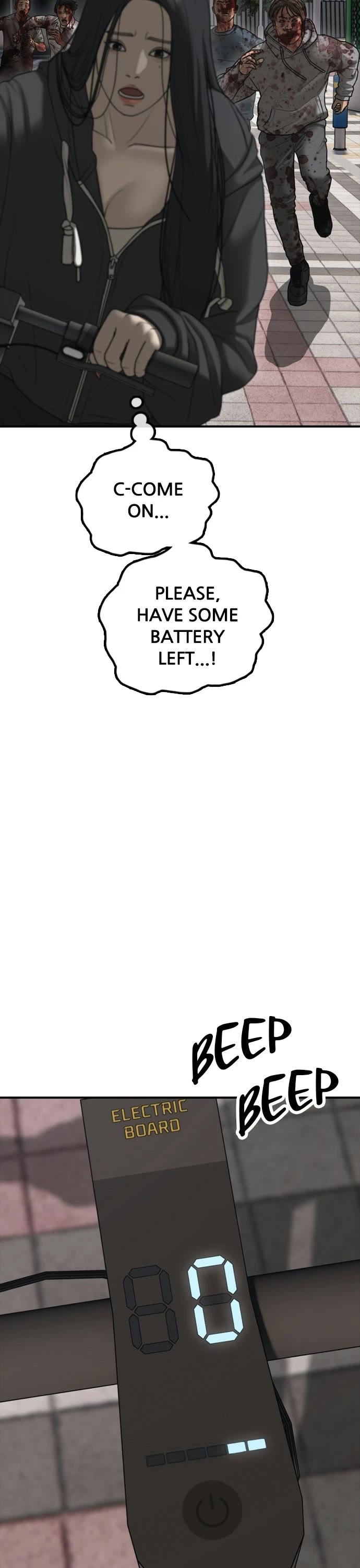 The Apocalypse is Here Chapter 46 page 17 - Chapter 46: Ep. 46 - By The Skin of Your Teeth