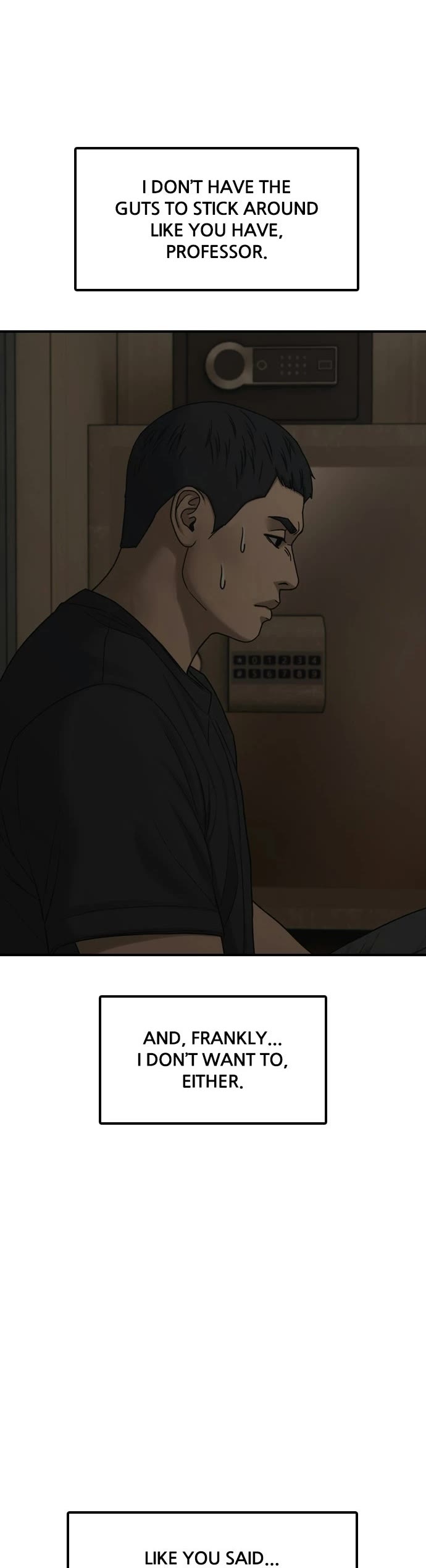 The Apocalypse is Here Chapter 48 page 50 - Chapter 48: Ep. 48 - Hakcheol's Final Resolve