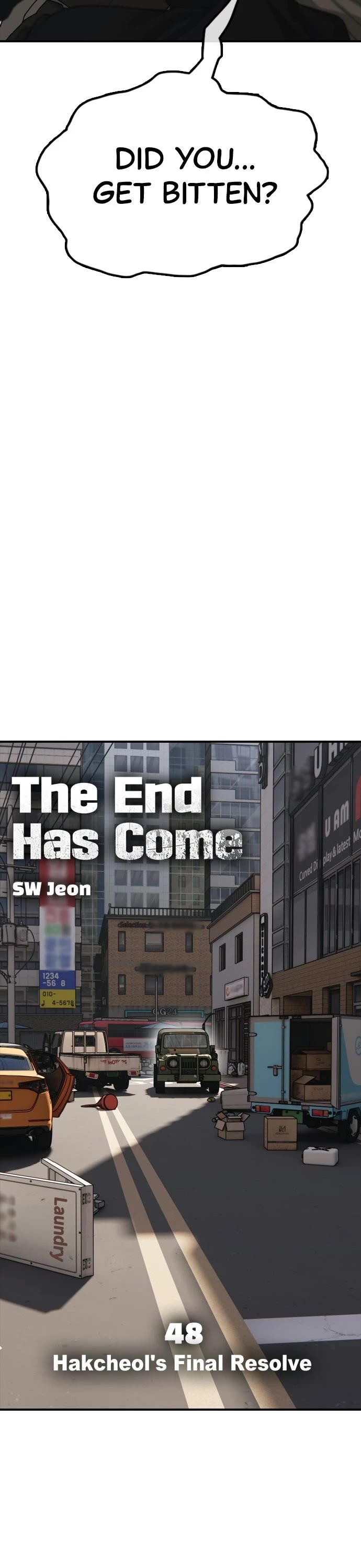 The Apocalypse is Here Chapter 48 page 6 - Chapter 48: Ep. 48 - Hakcheol's Final Resolve