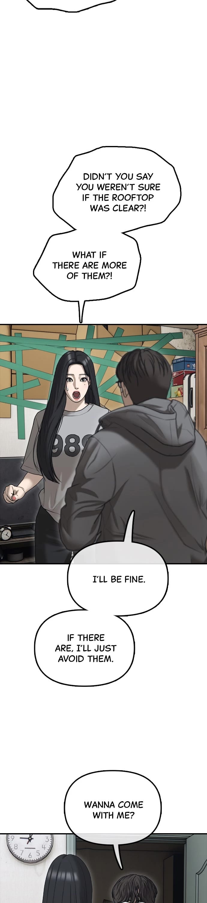 The Apocalypse is Here Chapter 5 page 17 - Chapter 5: Ep. 5 - Don't Leave Me Alone
