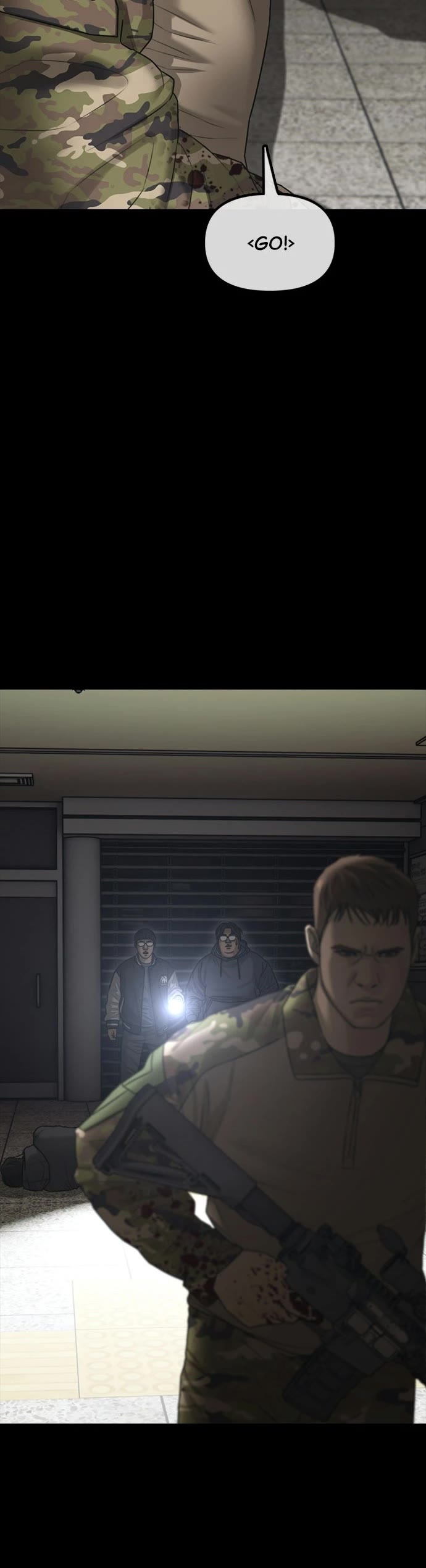 The Apocalypse is Here Chapter 51 page 15 - Chapter 51: Ep. 51 - The American Soldier's Resolve