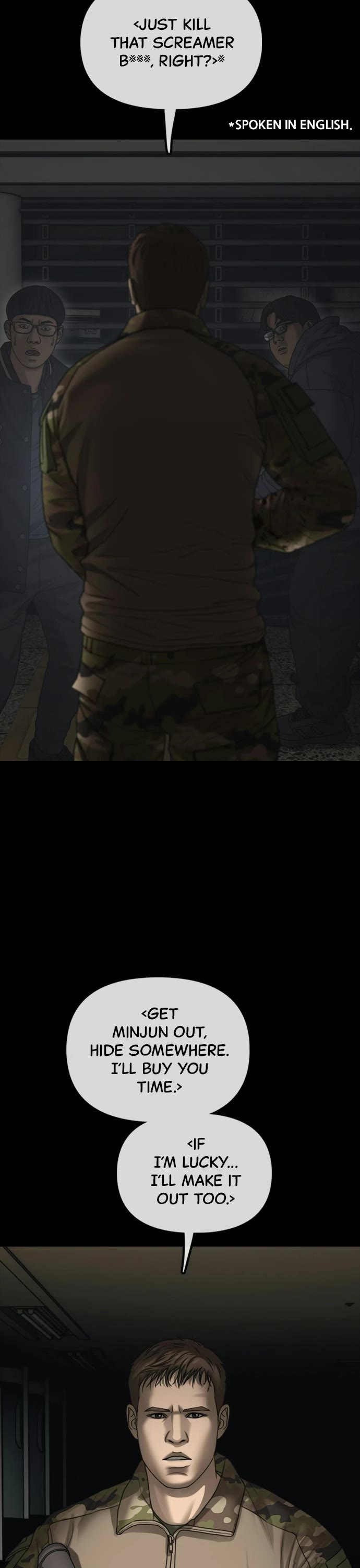 The Apocalypse is Here Chapter 51 page 2 - Chapter 51: Ep. 51 - The American Soldier's Resolve
