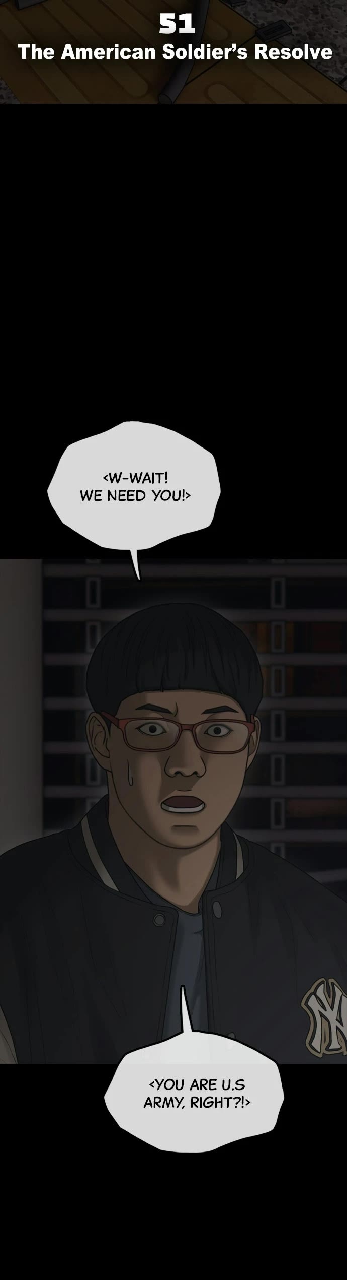 The Apocalypse is Here Chapter 51 page 4 - Chapter 51: Ep. 51 - The American Soldier's Resolve
