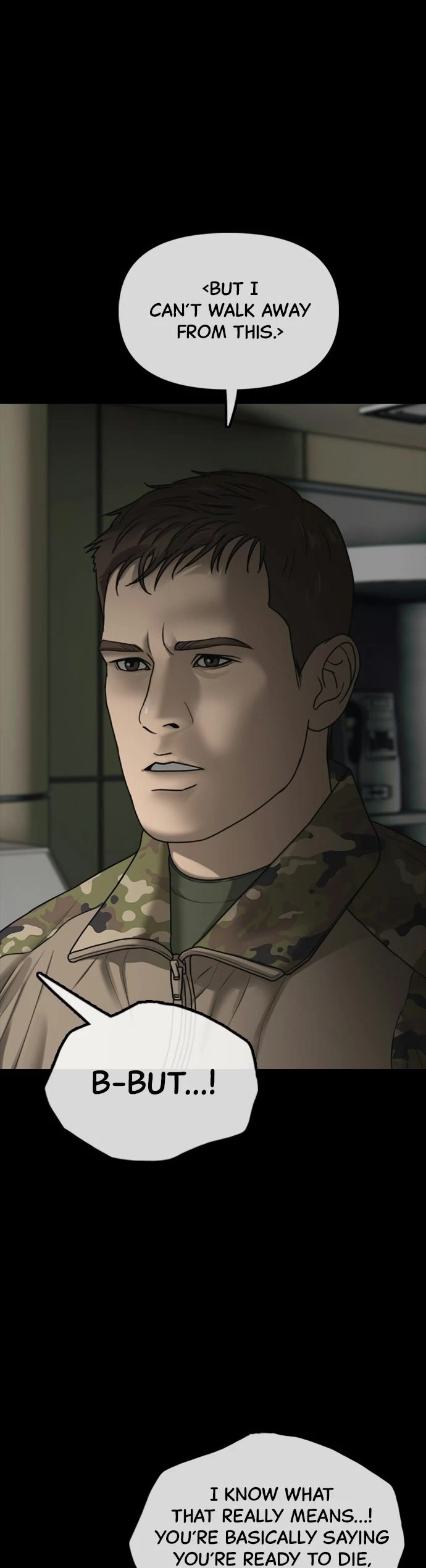The Apocalypse is Here Chapter 51 page 5 - Chapter 51: Ep. 51 - The American Soldier's Resolve