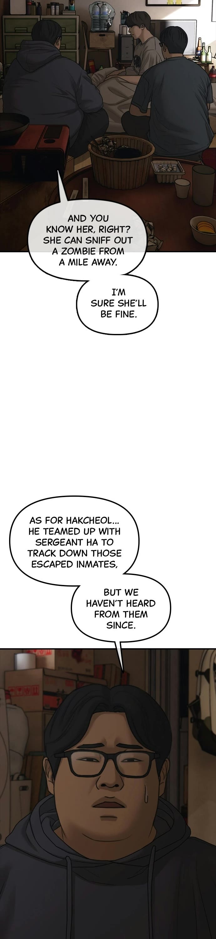 The Apocalypse is Here Chapter 52 page 47 - Chapter 52: Ep. 52 - The Lord of Zombies