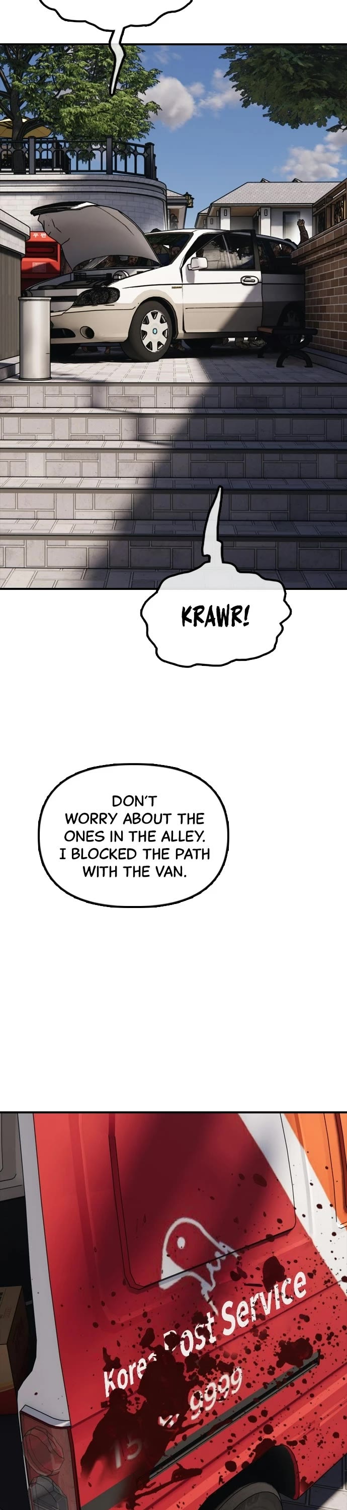 The Apocalypse is Here Chapter 55 page 2 - Chapter 55: Ep. 55 - The Odds of Running into an Idol in a Zombie Apocalypse