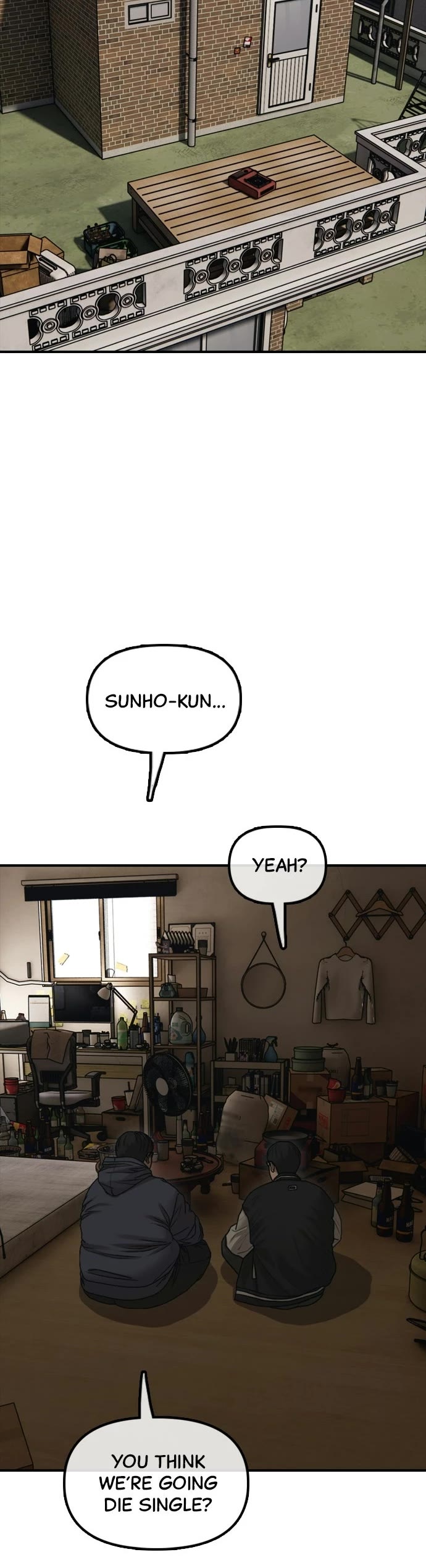 The Apocalypse is Here Chapter 55 page 20 - Chapter 55: Ep. 55 - The Odds of Running into an Idol in a Zombie Apocalypse