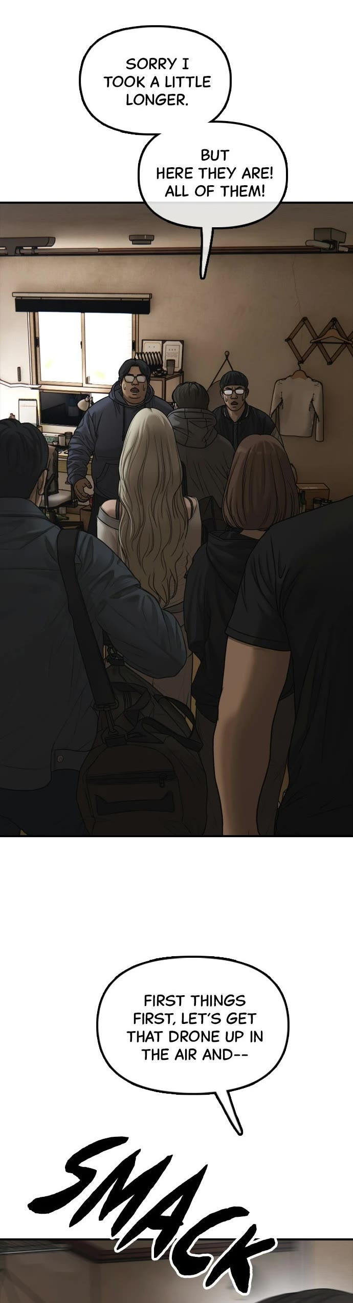 The Apocalypse is Here Chapter 55 page 25 - Chapter 55: Ep. 55 - The Odds of Running into an Idol in a Zombie Apocalypse