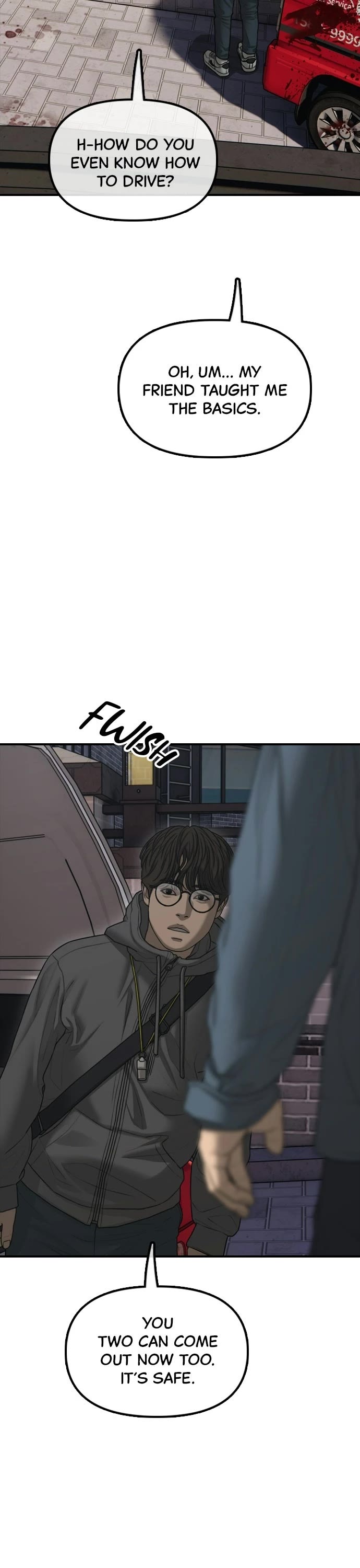The Apocalypse is Here Chapter 55 page 6 - Chapter 55: Ep. 55 - The Odds of Running into an Idol in a Zombie Apocalypse