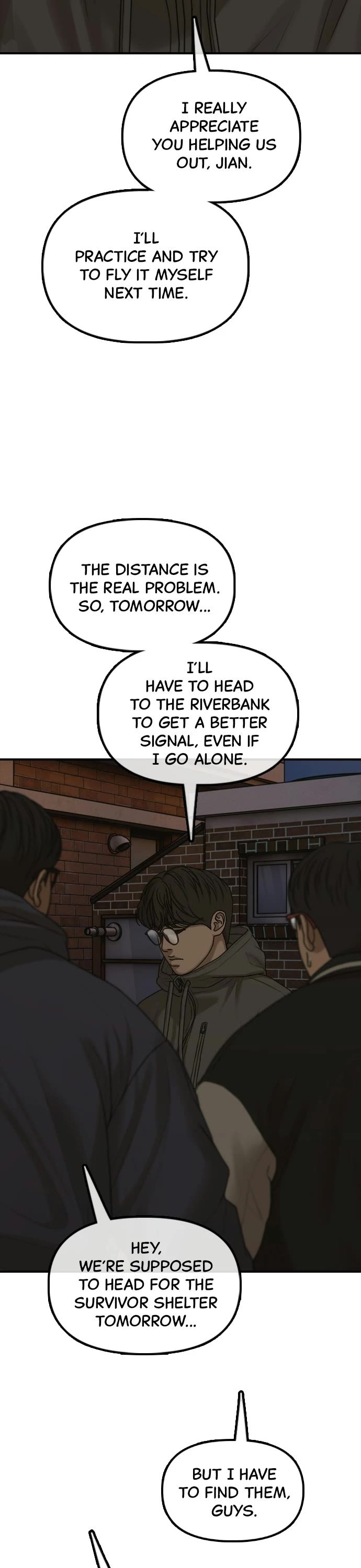 The Apocalypse is Here Chapter 55 page 61 - Chapter 55: Ep. 55 - The Odds of Running into an Idol in a Zombie Apocalypse