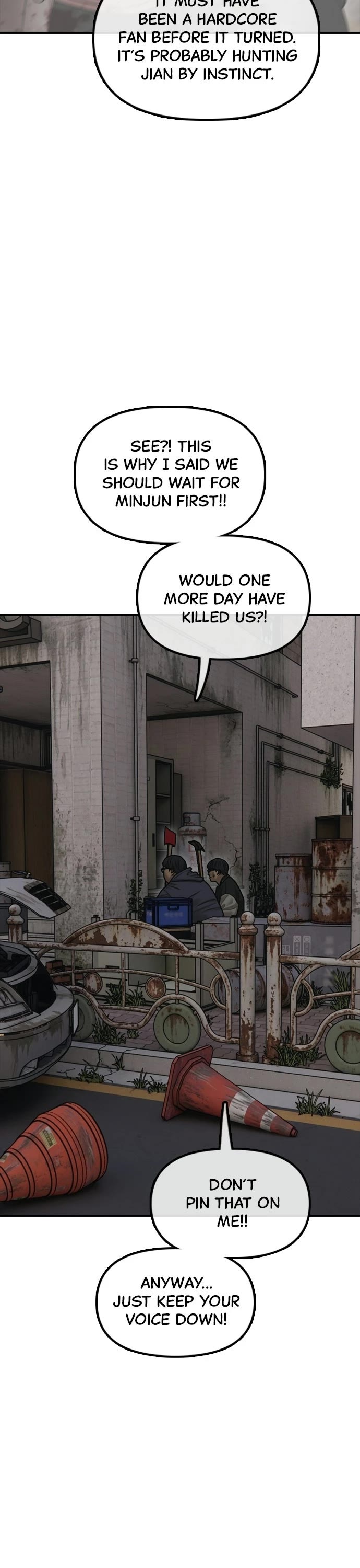 The Apocalypse is Here Chapter 57 page 18 - Chapter 57: Ep. 57 - Are You Okay, Jian?