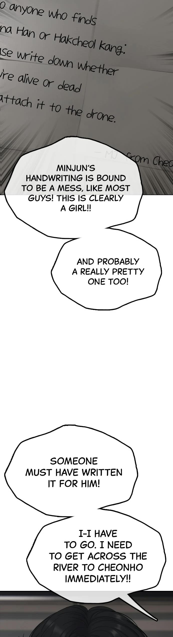 The Apocalypse is Here Chapter 58 page 10 - Chapter 58: Ep. 58 - Hakcheol's Disappearance