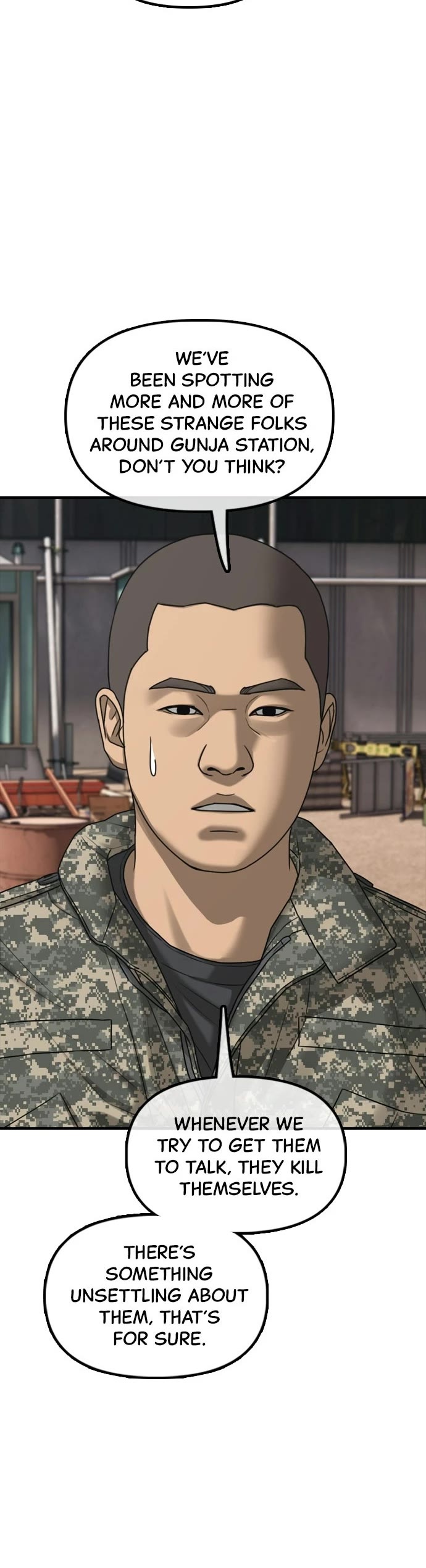 The Apocalypse is Here Chapter 58 page 55 - Chapter 58: Ep. 58 - Hakcheol's Disappearance