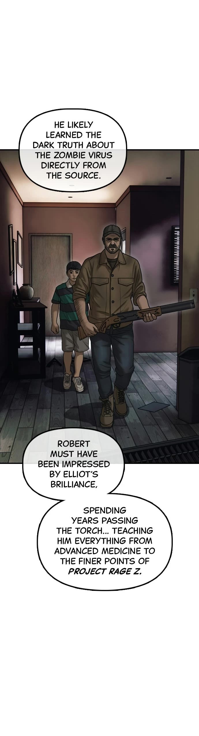 The Apocalypse is Here Chapter 59 page 60 - Chapter 59: Ep. 59 - Origin of the Outbreak