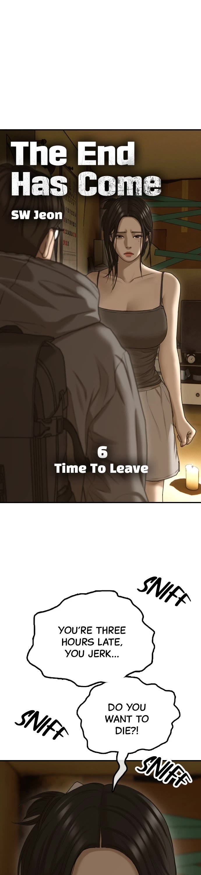 The Apocalypse is Here Chapter 6 page 1 - Chapter 6: Ep. 6 - Time To Leave