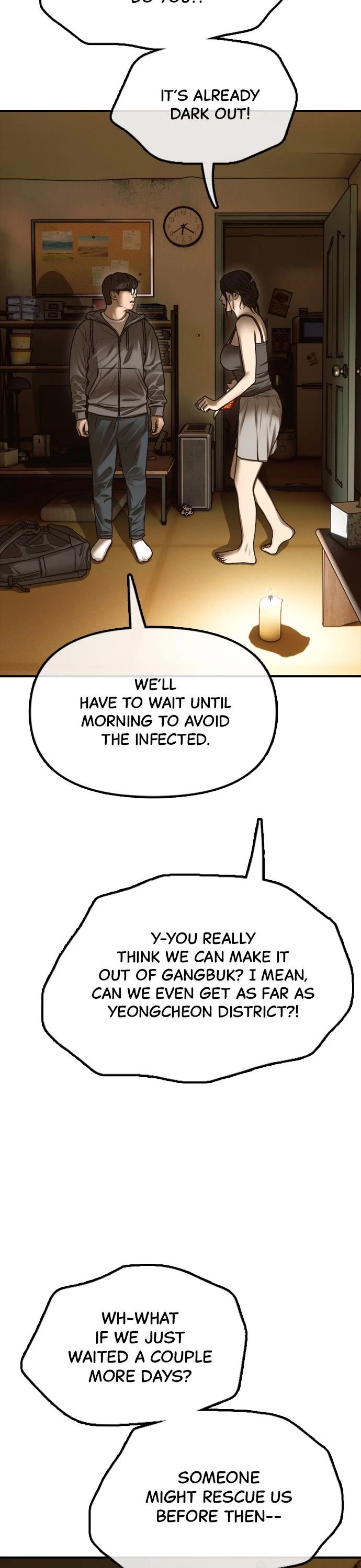 The Apocalypse is Here Chapter 6 page 17 - Chapter 6: Ep. 6 - Time To Leave