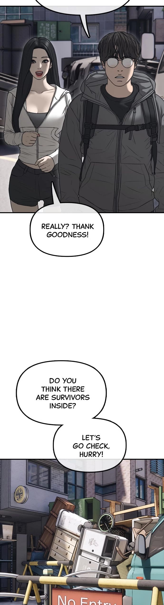 The Apocalypse is Here Chapter 6 page 45 - Chapter 6: Ep. 6 - Time To Leave