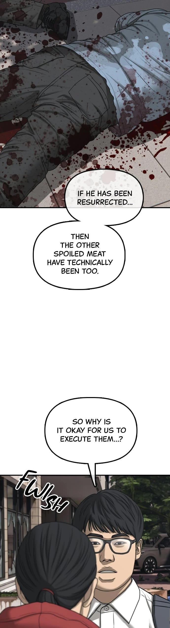 The Apocalypse is Here Chapter 60 page 14 - Chapter 60: Ep. 60 - A Gun-and-Blade Man