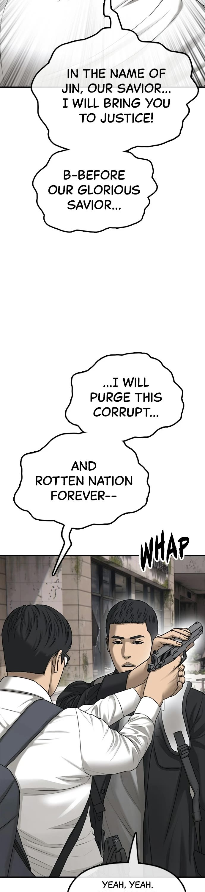 The Apocalypse is Here Chapter 60 page 47 - Chapter 60: Ep. 60 - A Gun-and-Blade Man