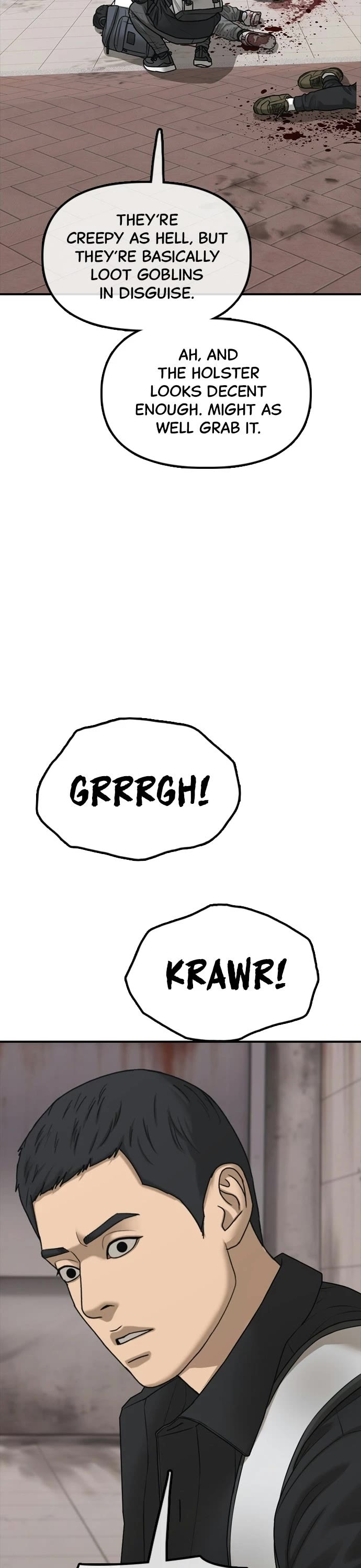 The Apocalypse is Here Chapter 60 page 51 - Chapter 60: Ep. 60 - A Gun-and-Blade Man