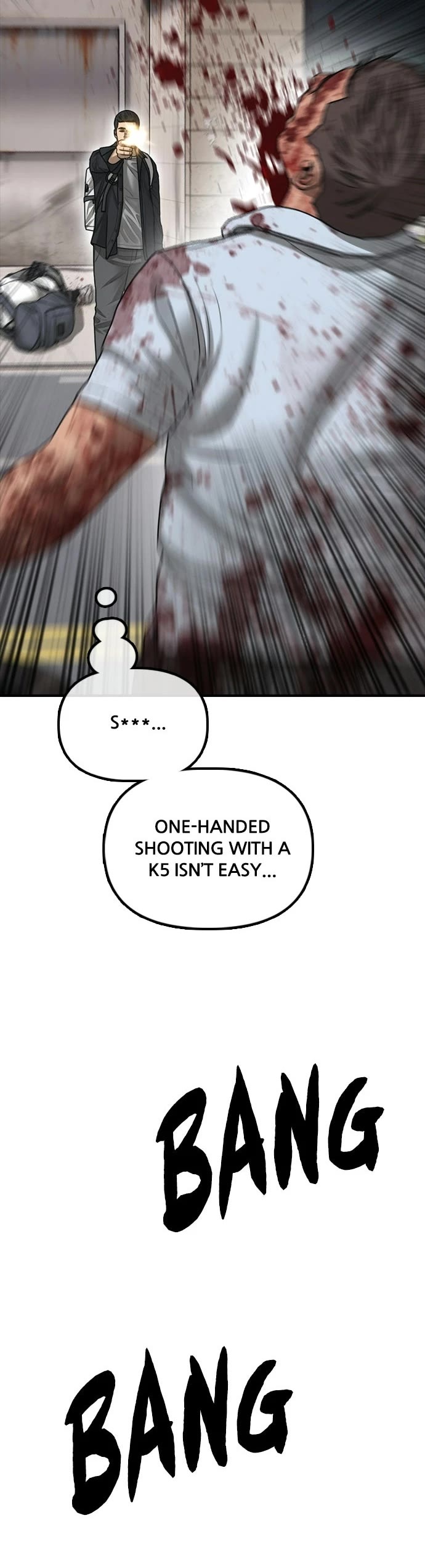 The Apocalypse is Here Chapter 60 page 55 - Chapter 60: Ep. 60 - A Gun-and-Blade Man