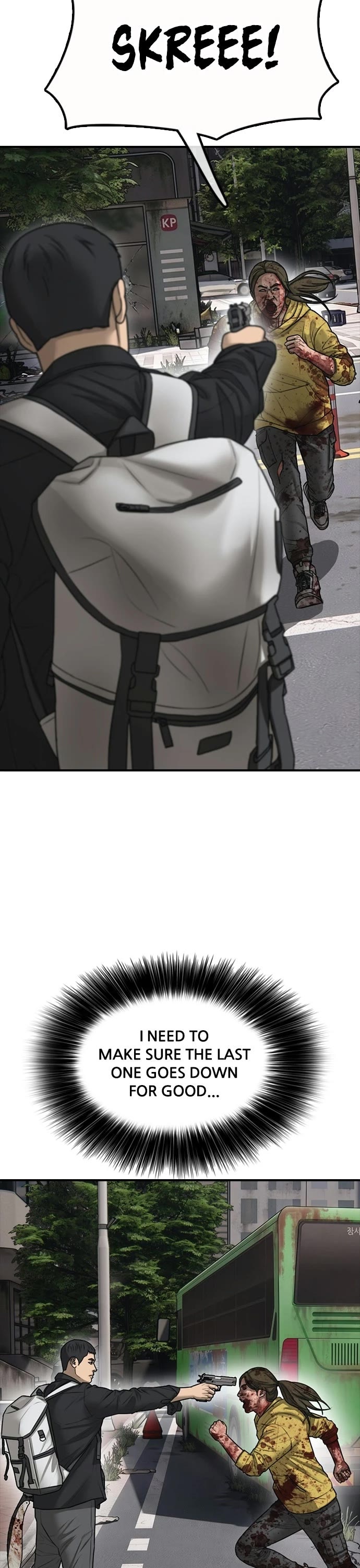 The Apocalypse is Here Chapter 60 page 61 - Chapter 60: Ep. 60 - A Gun-and-Blade Man