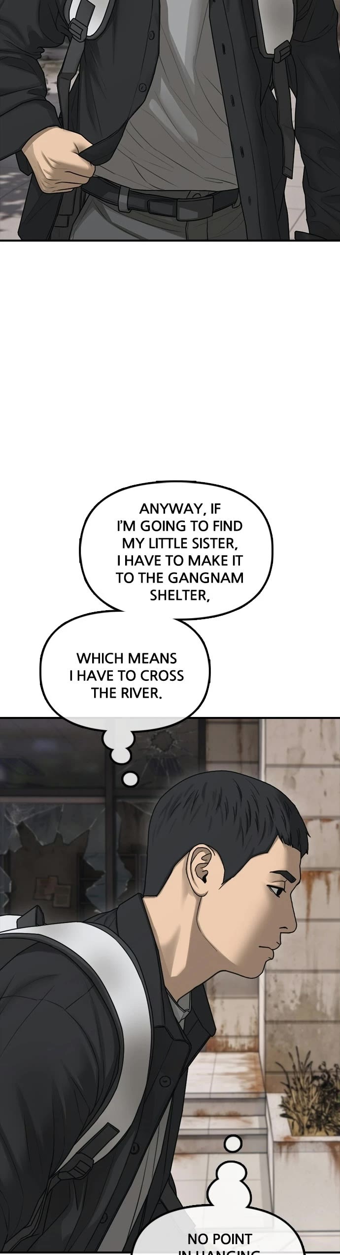 The Apocalypse is Here Chapter 60 page 64 - Chapter 60: Ep. 60 - A Gun-and-Blade Man