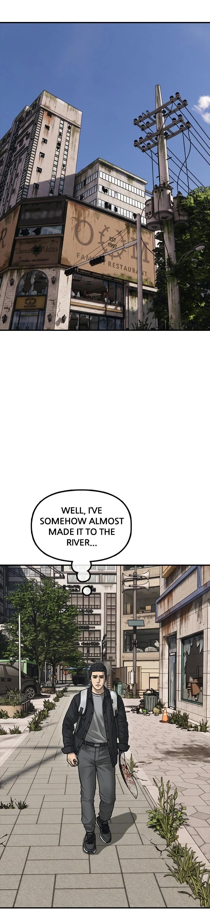 The Apocalypse is Here Chapter 60 page 67 - Chapter 60: Ep. 60 - A Gun-and-Blade Man
