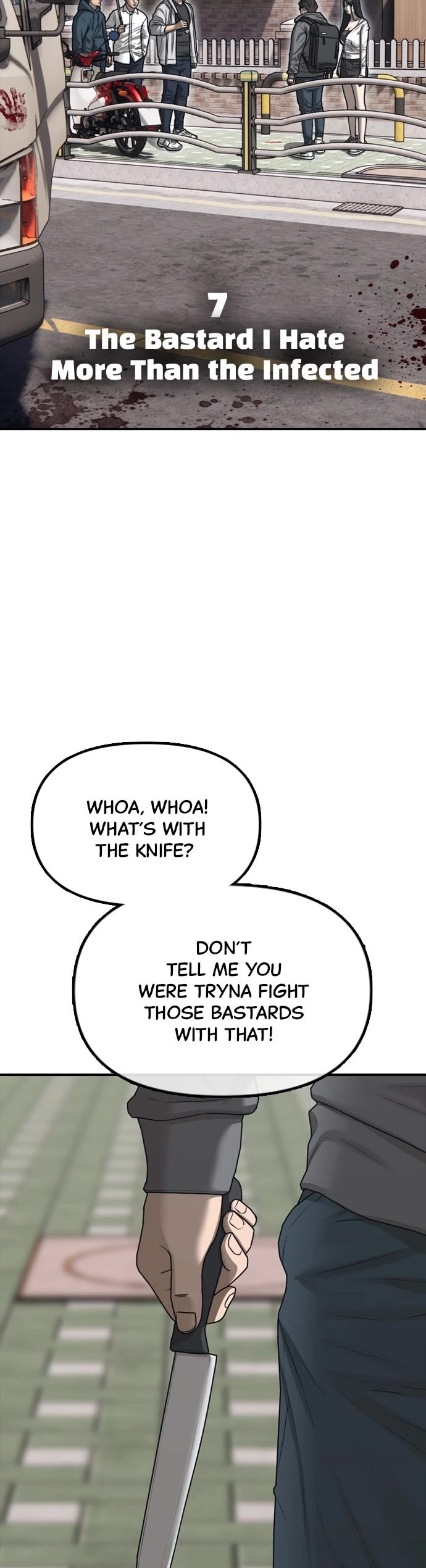 The Apocalypse is Here Chapter 7 page 15 - Chapter 7: Ep. 7 - The Bastard I Hate More Than the Infected
