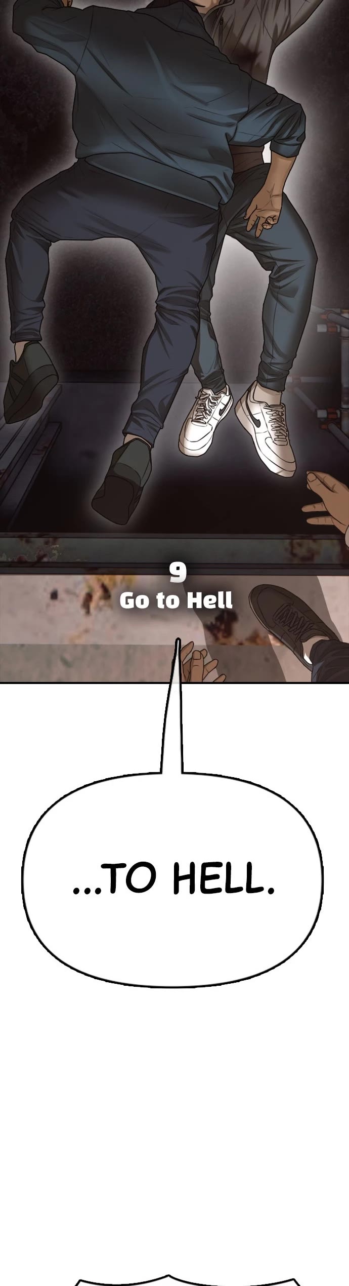 The Apocalypse is Here Chapter 9 page 5 - Chapter 9: Ep. 9 - Go to Hell