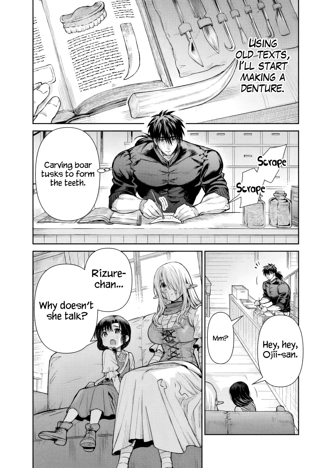 The Apothecary Is Gonna Make This Ragged Elf Happy (Serialized) Chapter 3 page 7 - Chapter 3