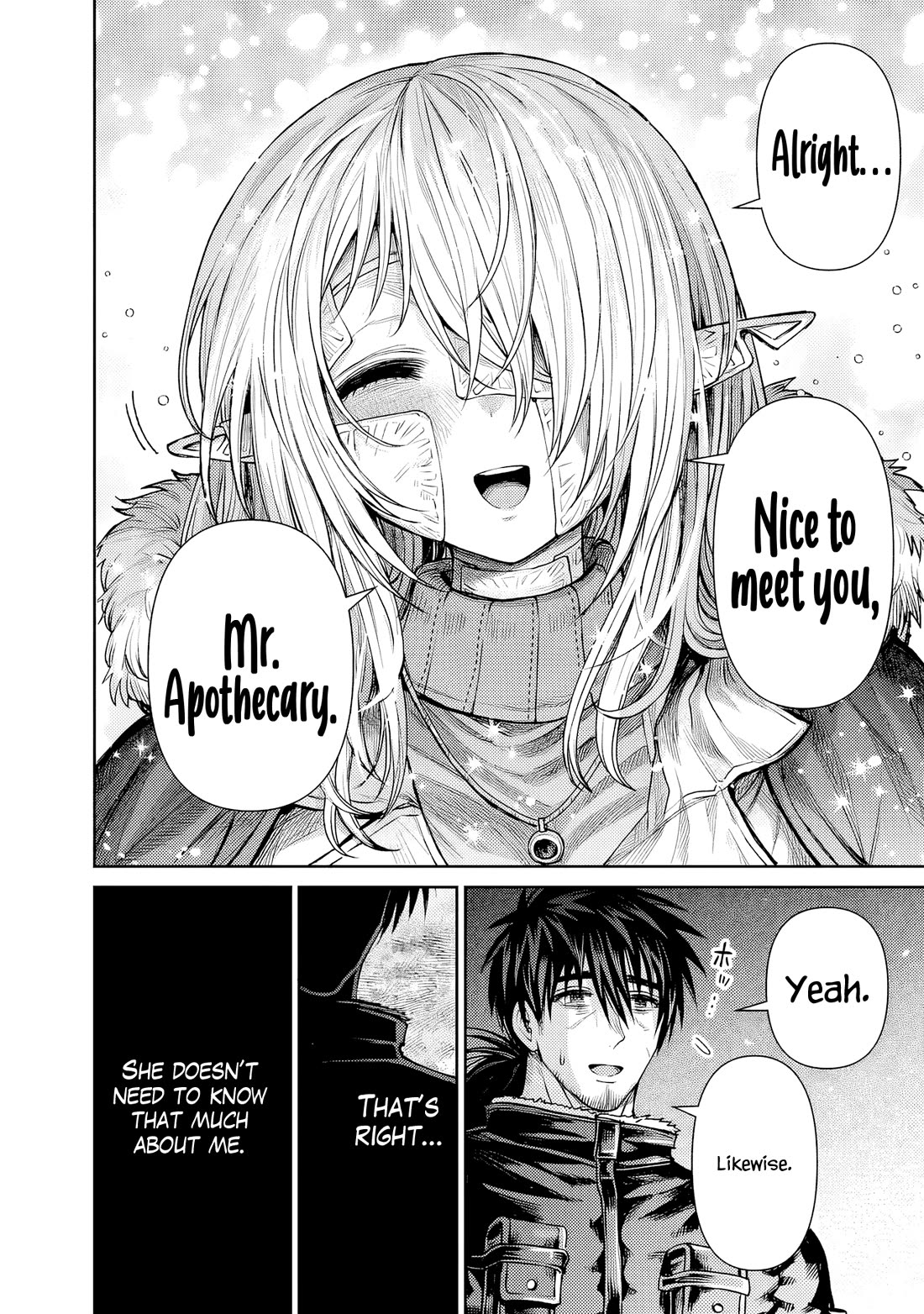 The Apothecary Is Gonna Make This Ragged Elf Happy (Serialized) Chapter 7 page 9 - Chapter 7