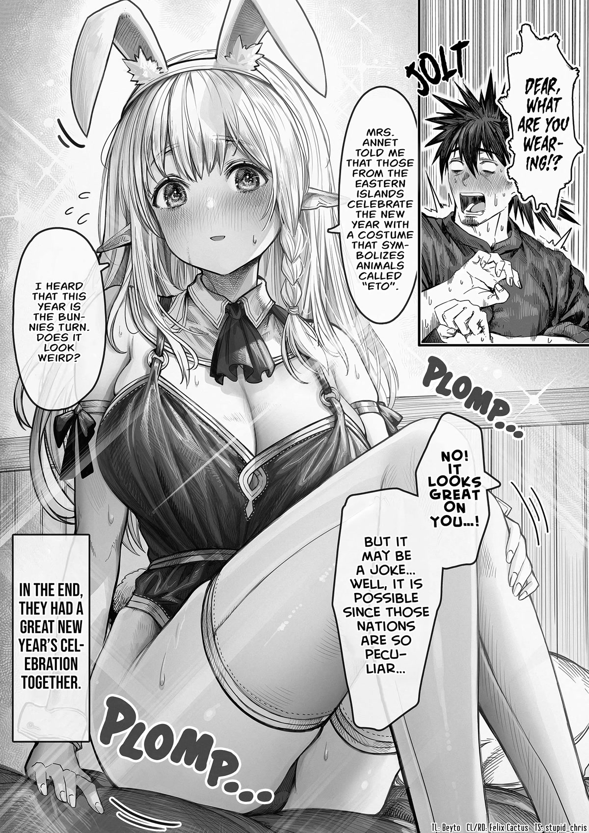 The Apothecary Is Gonna Make This Ragged Elf Happy Chapter 64.6 page 1 - Chapter 64.6: The Apothecary and the Elf Want to Celebrate the Chinese New Year of the Rabbit