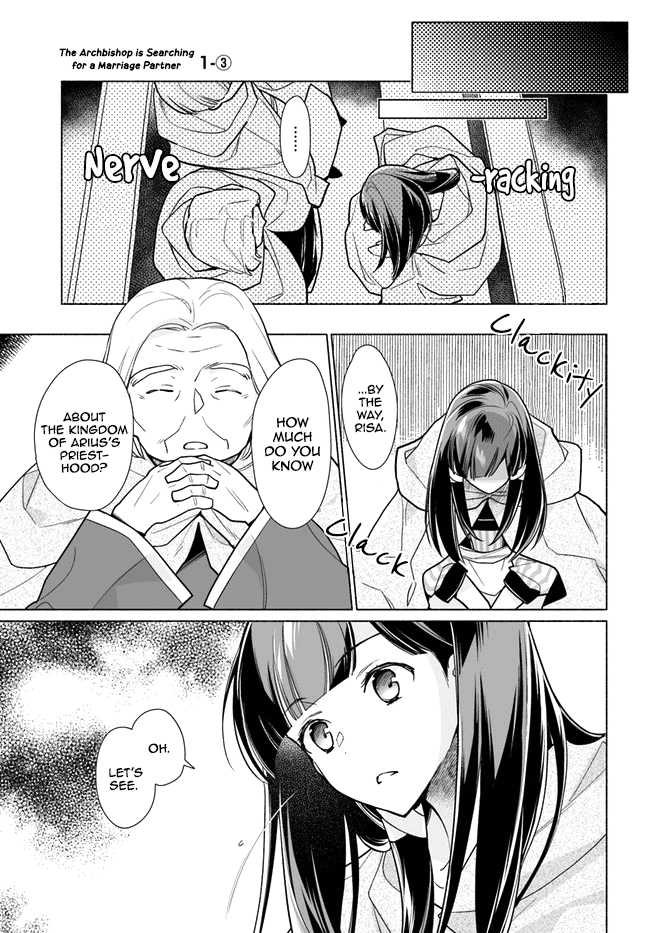 The Archbishop Is Searching for a Marriage Partner Chapter 1 page 24 - Chapter 1