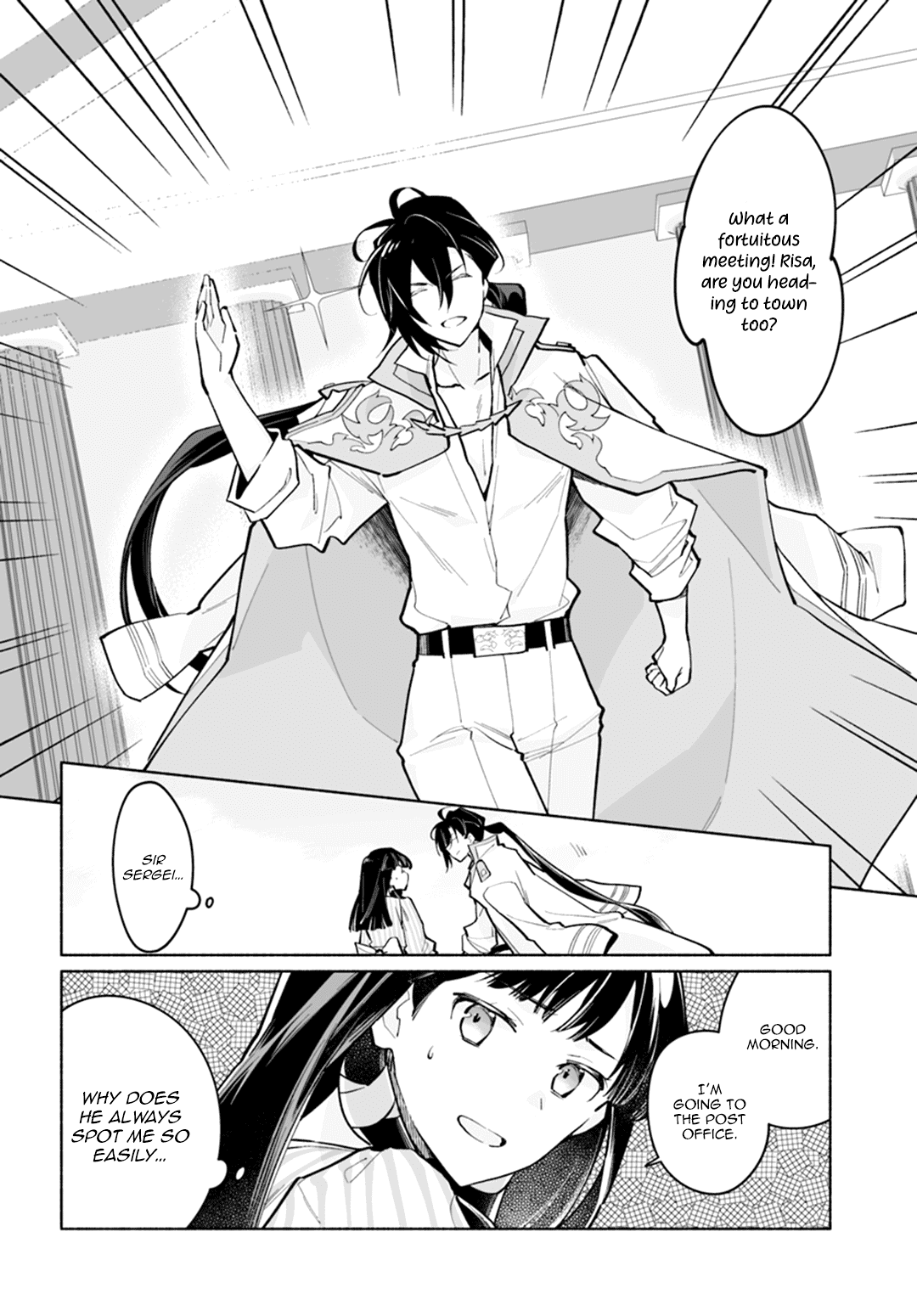 The Archbishop Is Searching for a Marriage Partner Chapter 5 page 3 - Chapter 5: The Time at the Royal Capital