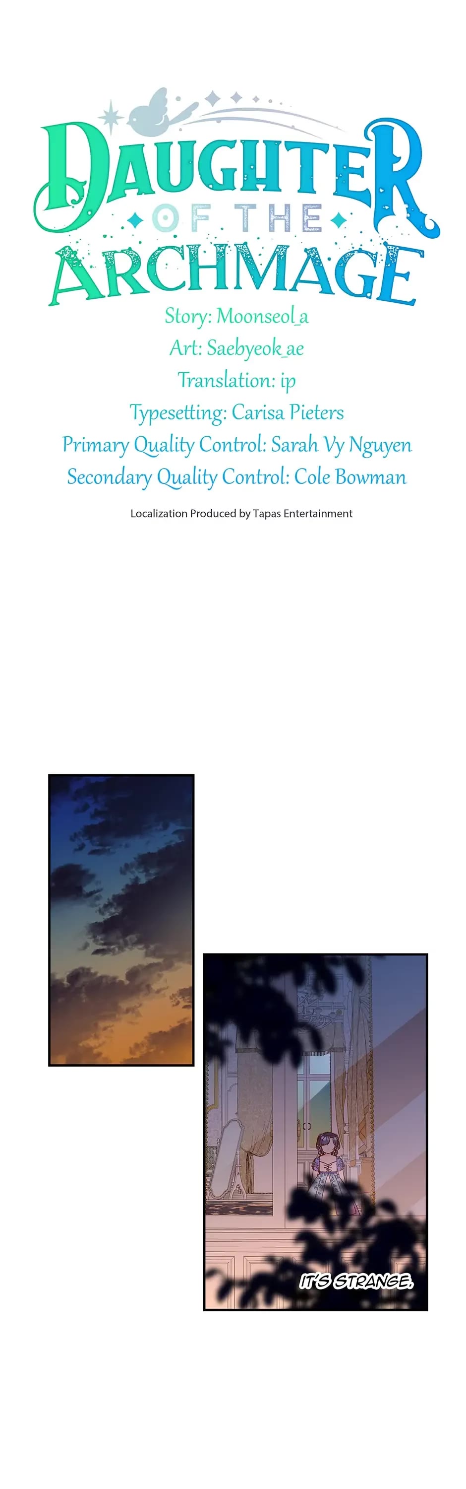 The Archmage's Daughter Chapter 142 page 1 - Chapter 142: High Praises