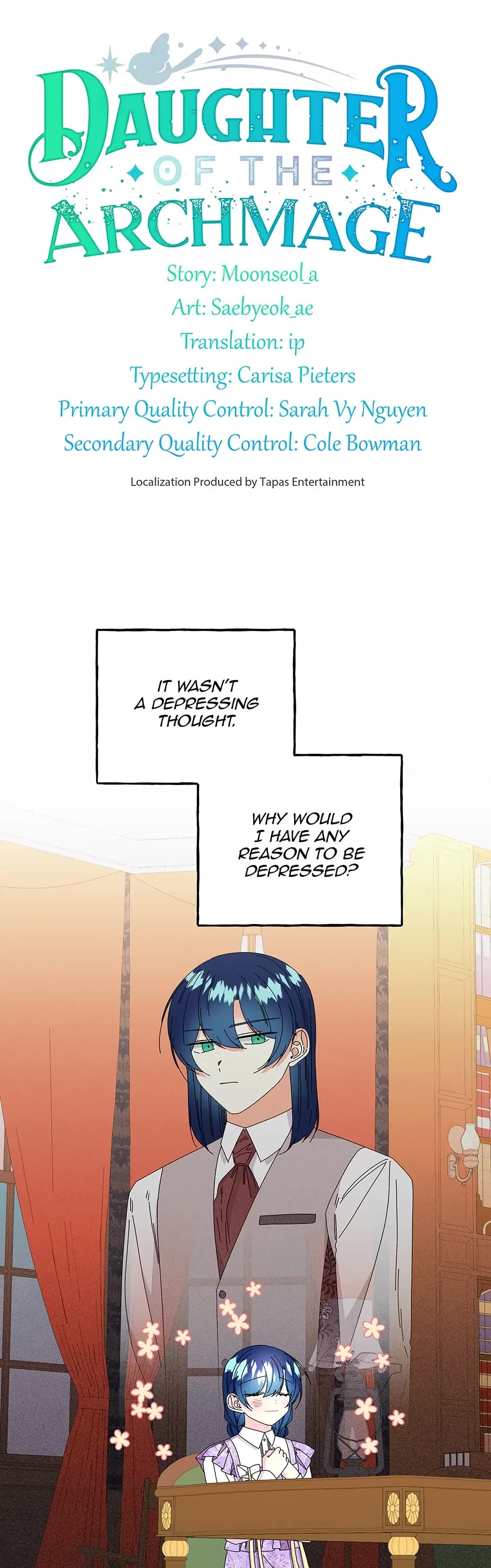 The Archmage's Daughter Chapter 147 page 1 - Chapter 147: The Symbol Of Wisdom