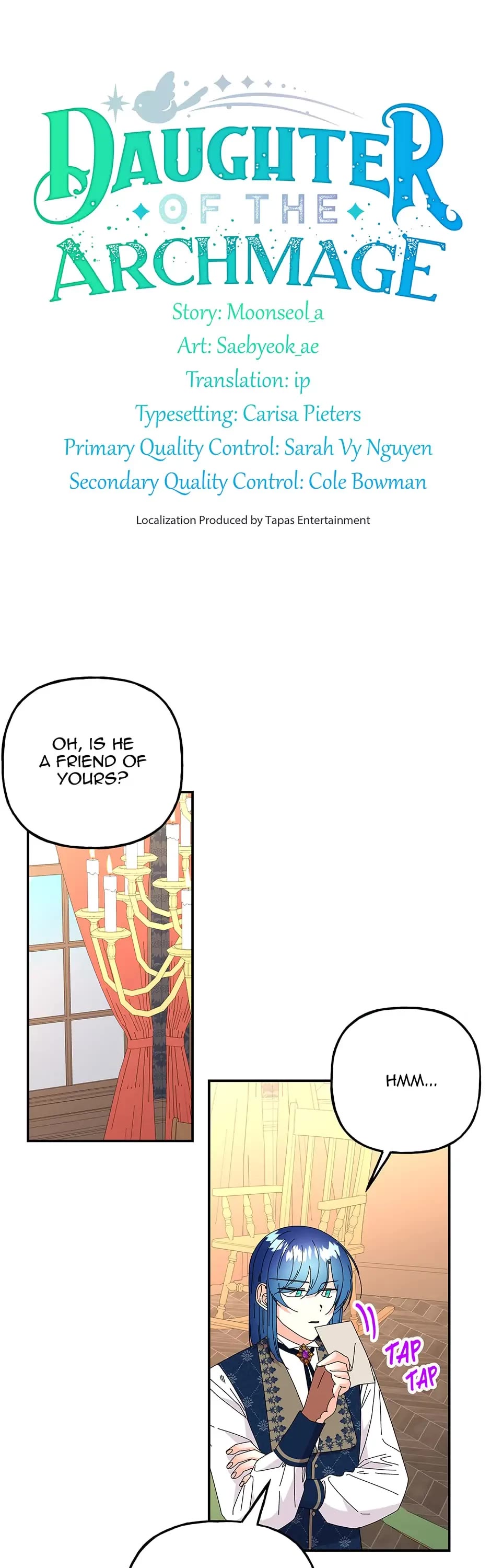The Archmage's Daughter Chapter 149 page 1 - Chapter 149: The First Errand