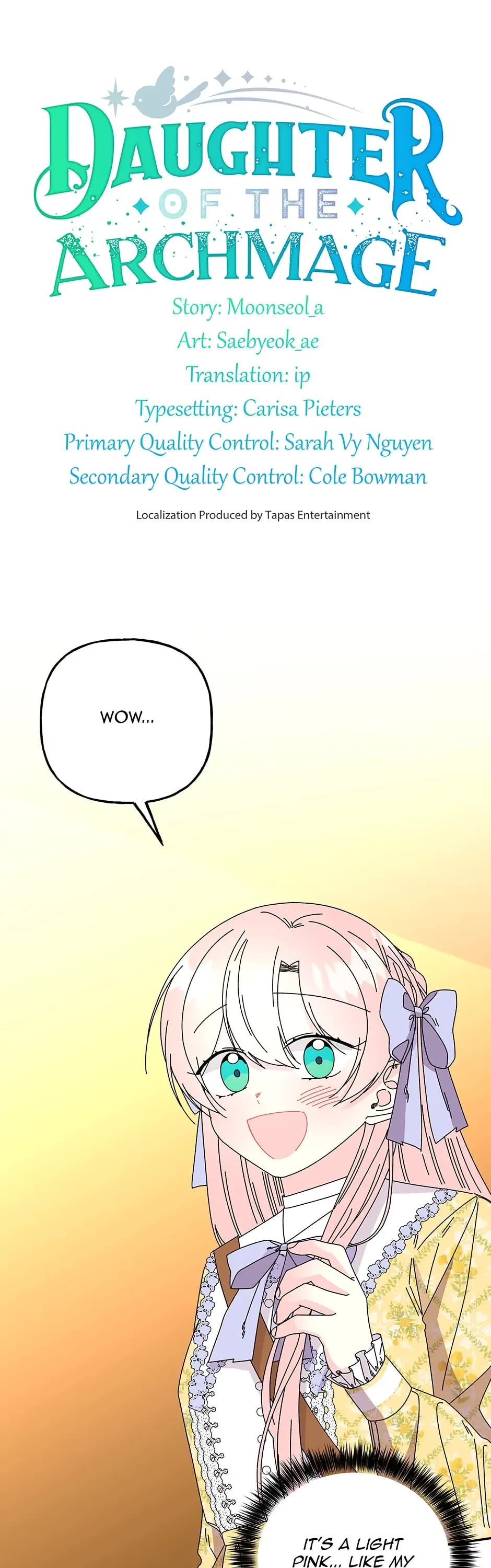 The Archmage's Daughter Chapter 152 page 1 - Chapter 152: New Hair, New Names