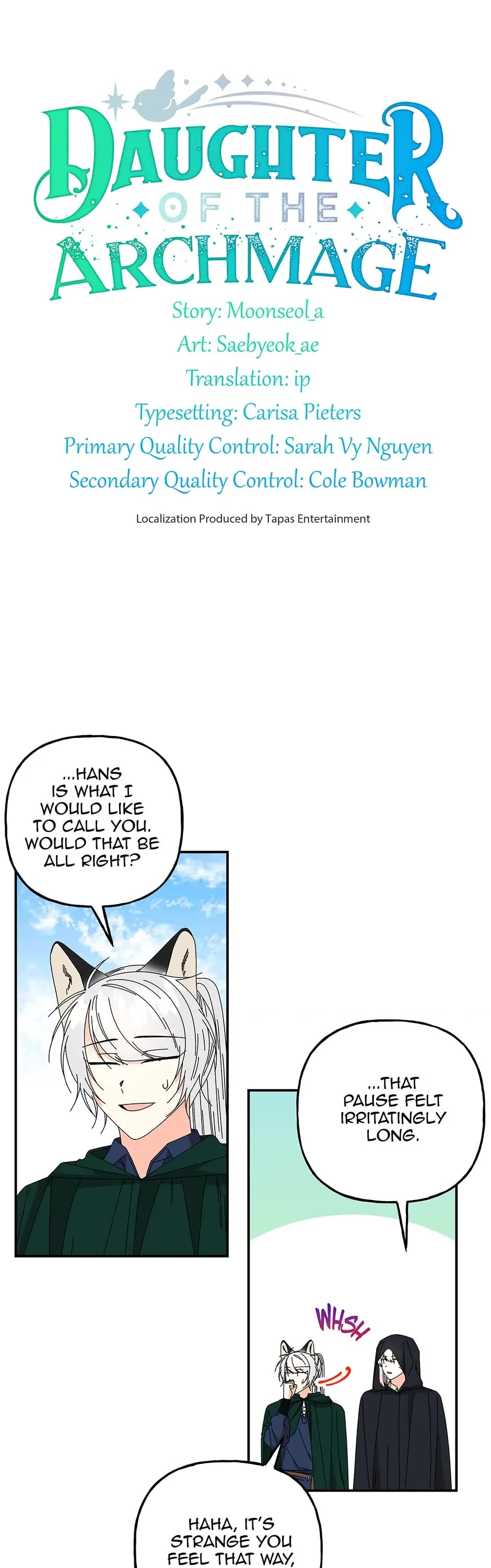 The Archmage's Daughter Chapter 153 page 1 - Chapter 153: The Adventure Begins