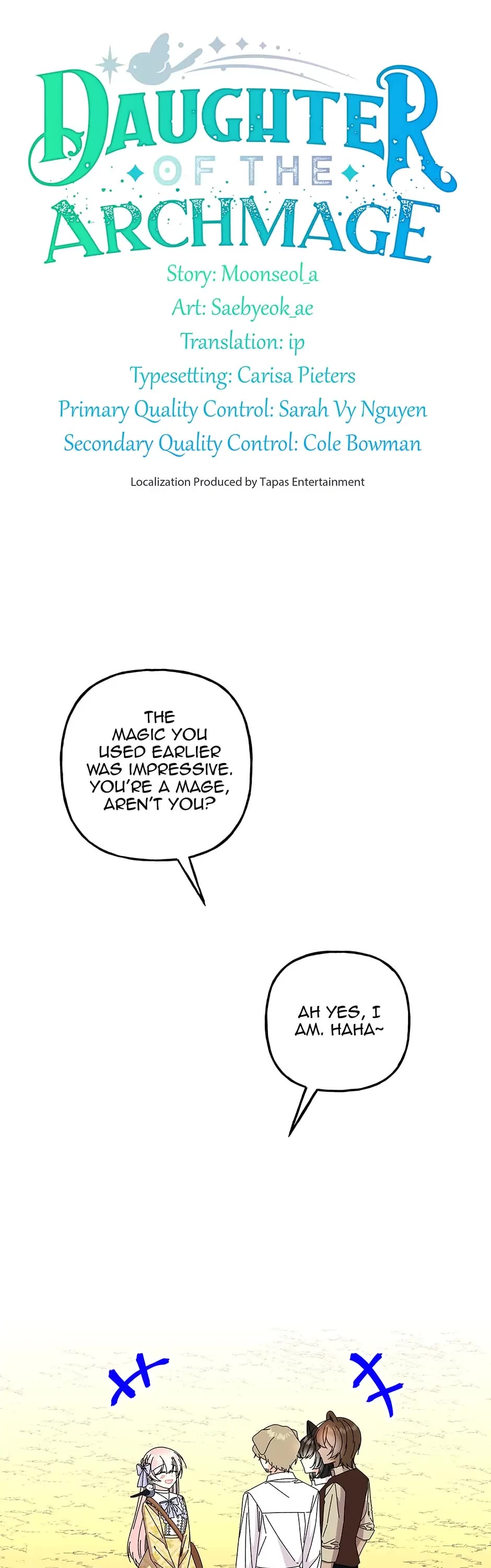 The Archmage's Daughter Chapter 154 page 1 - Chapter 154: New Friends