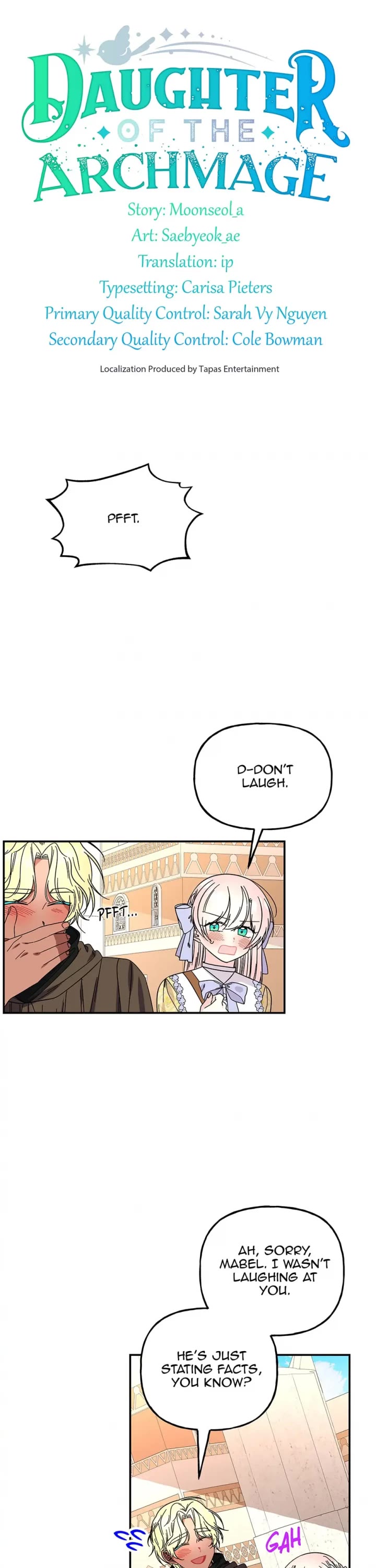 The Archmage's Daughter Chapter 165 page 1 - Chapter 165: The Challenge