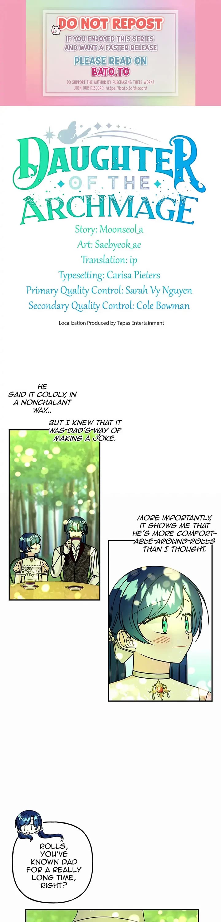 The Archmage's Daughter Chapter 170 page 1 - Chapter 170: Margot