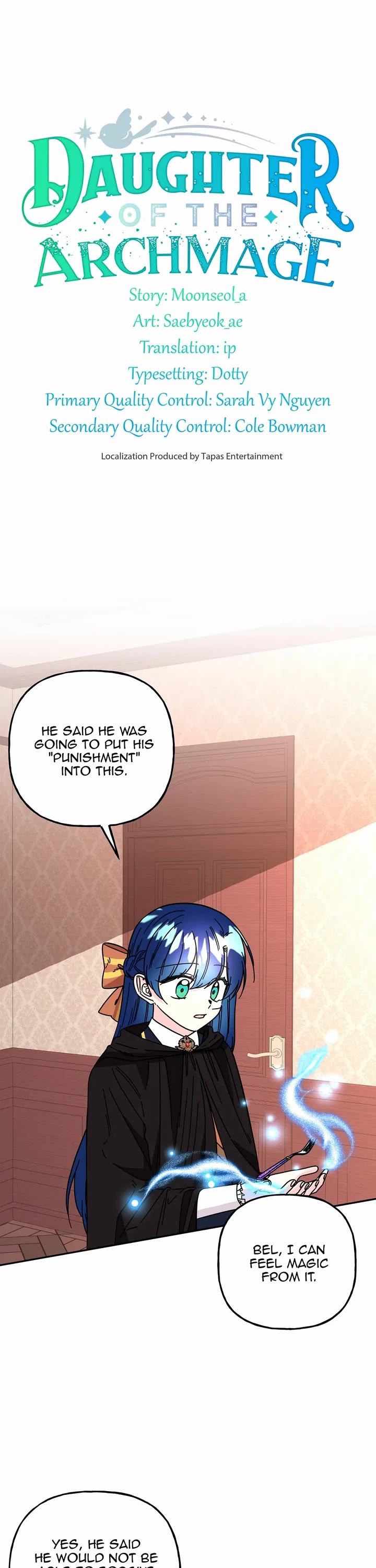 The Archmage's Daughter Chapter 191 page 1 - Chapter 191: The Water of Life