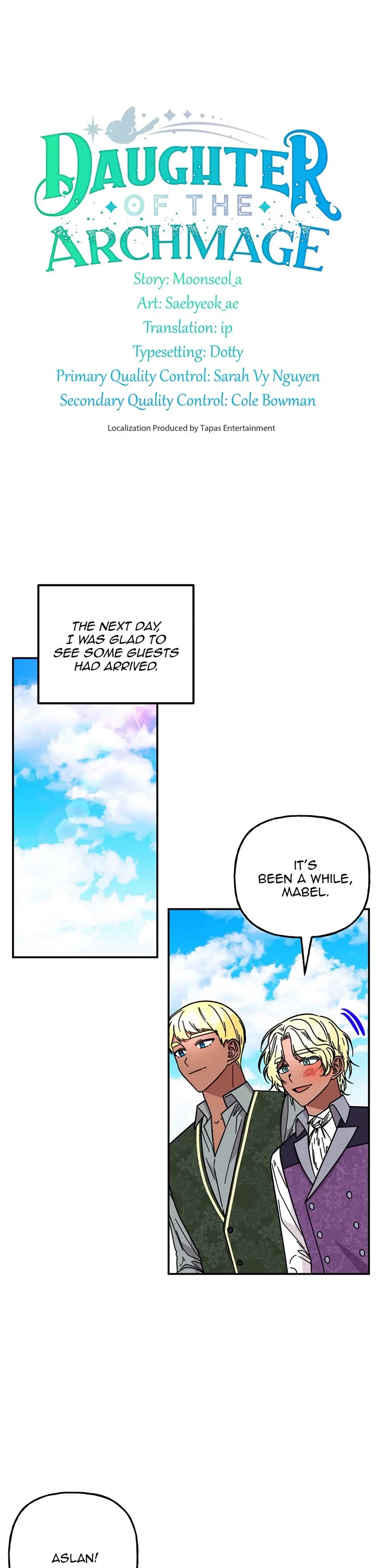 The Archmage's Daughter Chapter 194 page 1 - Chapter 194: Hello, Old Friend