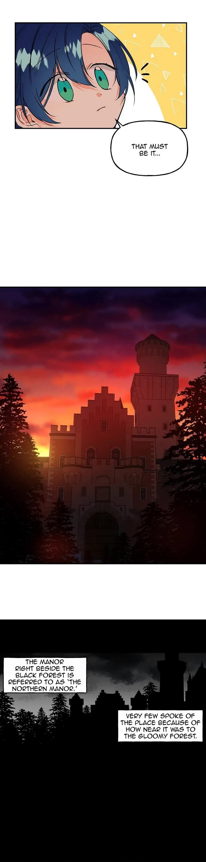 The Archmage's Daughter Chapter 2 page 1 - Chapter 2: The Manor Right Beside the Black Forest