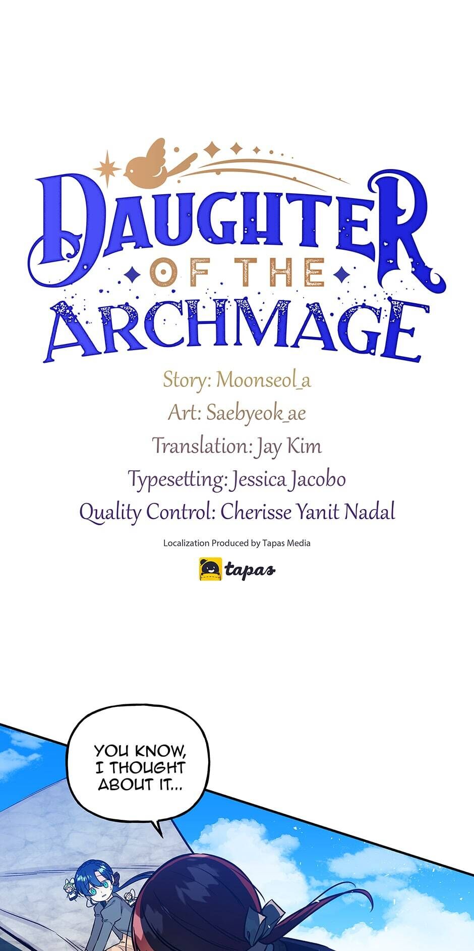 The Archmage's Daughter Chapter 27 page 1 - Chapter 27: I'm Not a Servant!