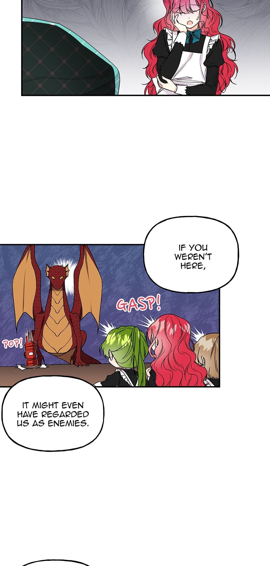 The Archmage's Daughter Chapter 35 page 23 - Chapter 35: An Itsy Bitsy Tiny Red Drake