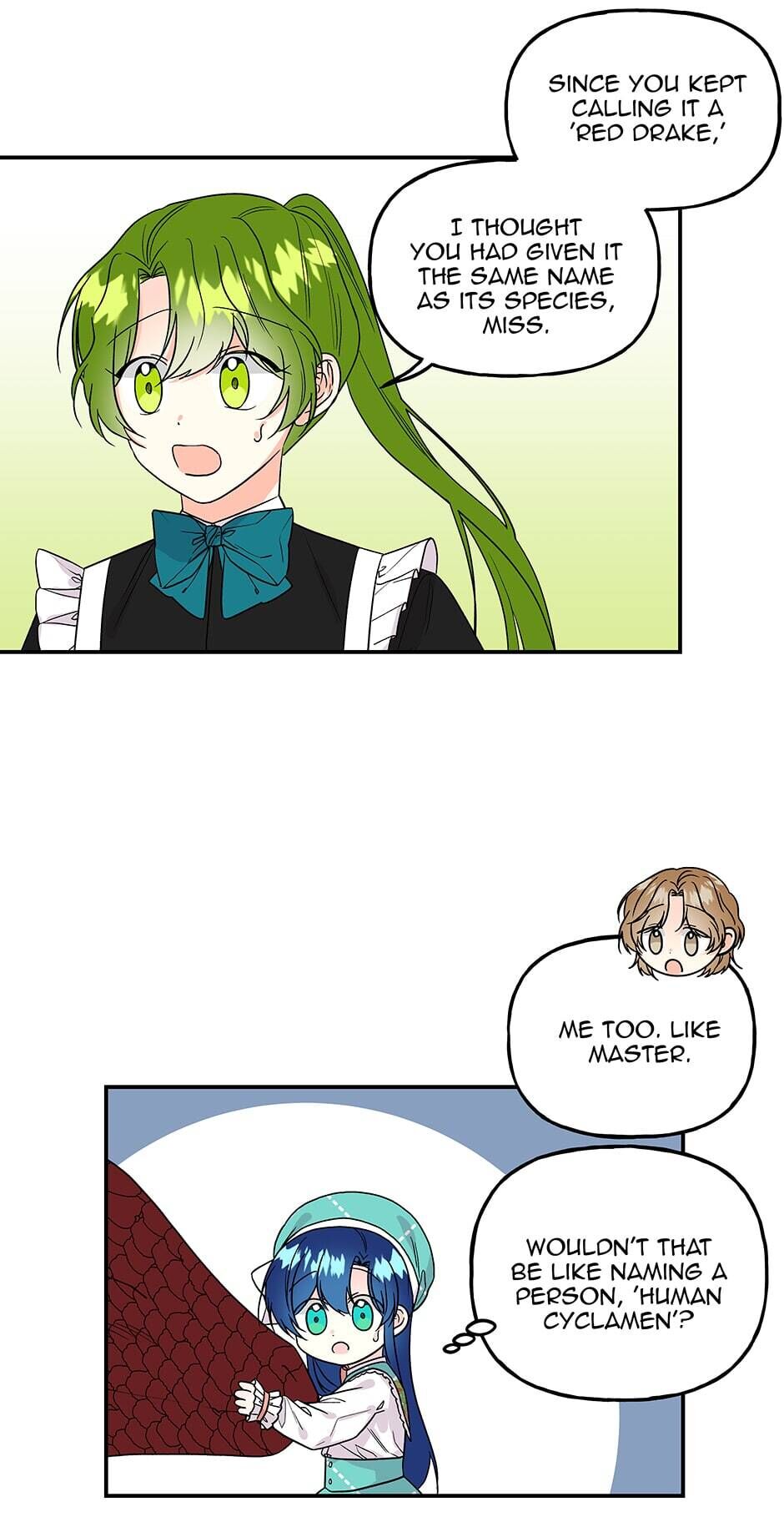 The Archmage's Daughter Chapter 35 page 36 - Chapter 35: An Itsy Bitsy Tiny Red Drake